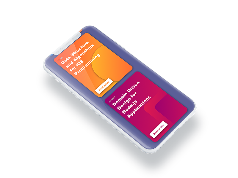 iPhone sample design mockup 3